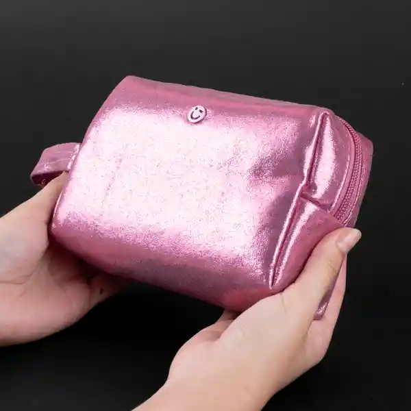 Cosmetiquera Rosa Serie Miniso