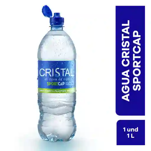 Cristal Agua Sportcap 1000 mL