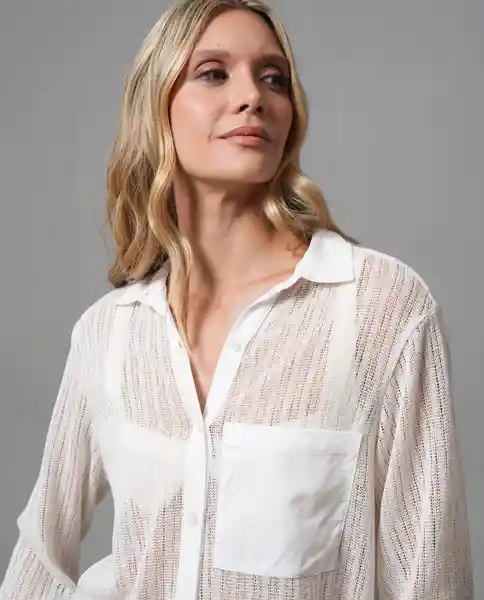 Camisa Mujer Crudo Talla S 213G004_CRU110104 Rifle