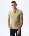 Camiseta Hombre Beige Talla S 801G000_BEI161110 Americanino