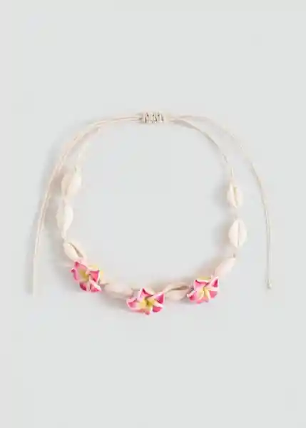 Collar Cbombay Rosa Talla 99 Niñas Mango