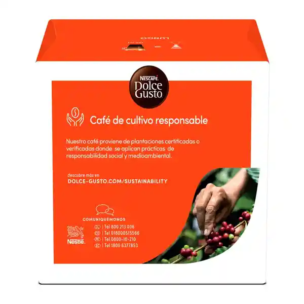 Cápsulas de Café NESCAFÉ DOLCE GUSTO Lungo 70 g