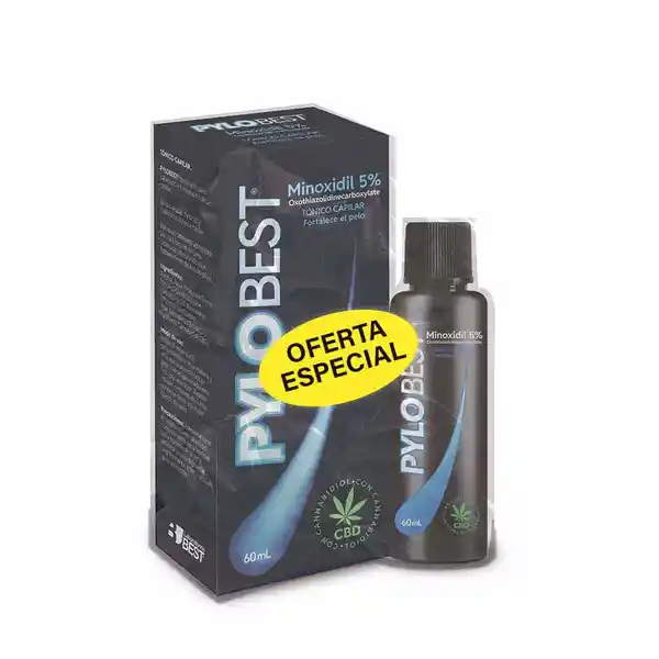 Pylobest Tónico Capilar Cbd + Repuesto (5%)