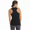 Puma Camiseta Performance Tank Manga Sisa de Mujer Negro Talla L
