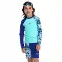 Camiseta Manga Larga Sunshine Breezy Palm Junior T. 8 Speedo