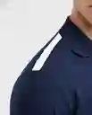Camiseta Polo Contrast Azul Dark Ultra Oscuro S Chevignon