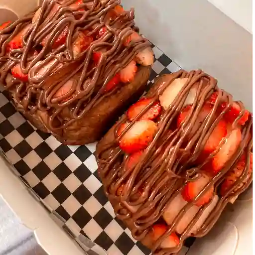 Rolls fresa nutella