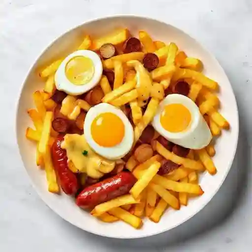 Salchipapa Choripapa