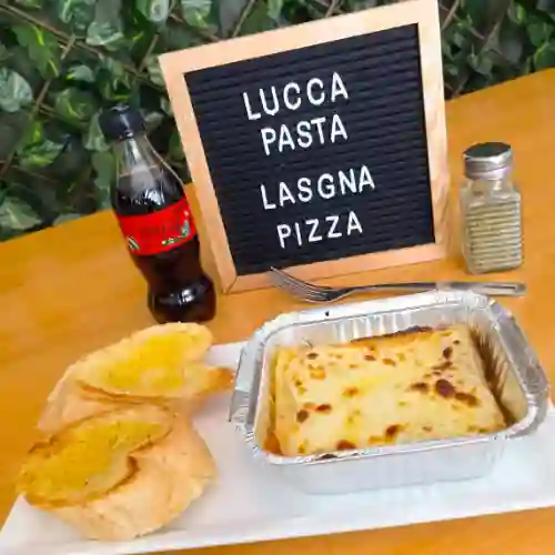 Lasagna Mini + Coca Cola Sin Azu 250Ml