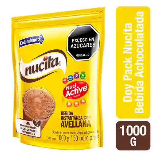 Nucita Bebida Instantánea Sabor Chocolate Nutri Active