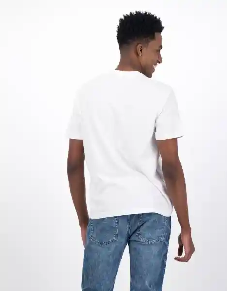 Camiseta Blanco Talla Large Hombre American Eagle