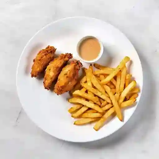 Alitas X4 Piezas (1 Salsa)