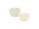 Set Moldes Para Muffin Silicona Blanco Casaideas