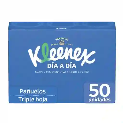 Kleenex Pañuelo Faciales 50 Und