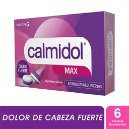 Calmidol Max Caja X 6 Compuestos Recubiertos
