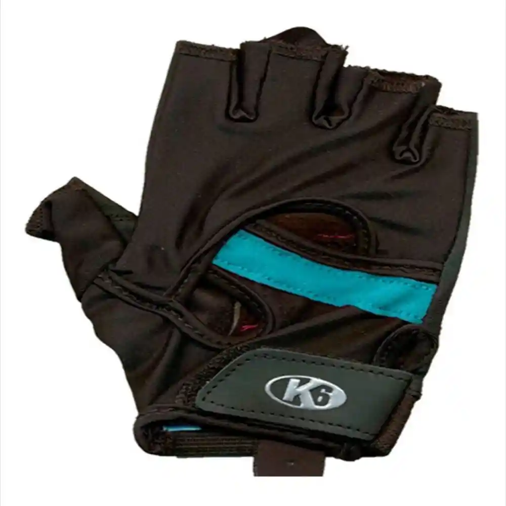 K6 Guantes Para Gimnasio de Cuero Fitness Athenas Talla S