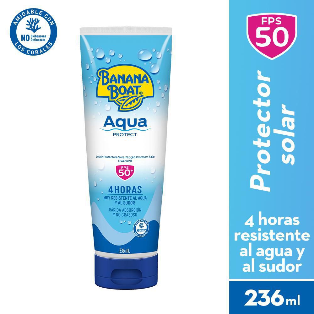 Banana Boat Protector Solar Aqua FPS 50 236 ml