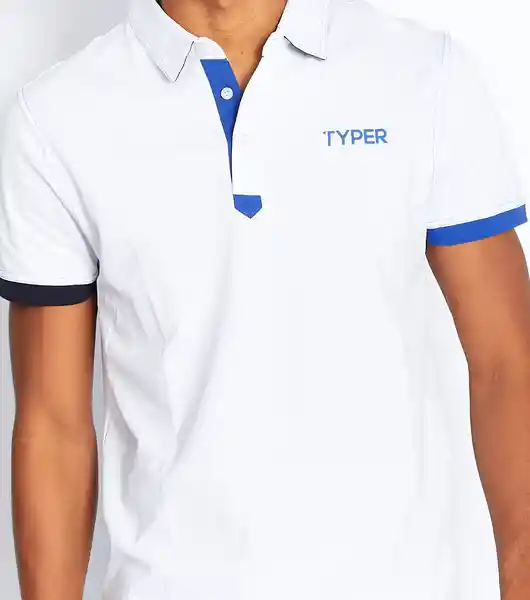 Typer Camiseta Polo Azul Talla XL 821738