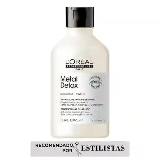 LOréal Professionnel Shampoo Metal Détox Desintoxicación 300 mL