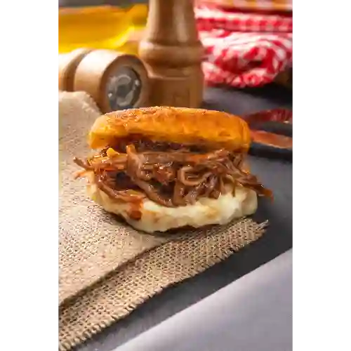 Arepa de choclo con carne