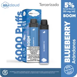 Glucloud Vape Blueberry Boom / 6000 Puff