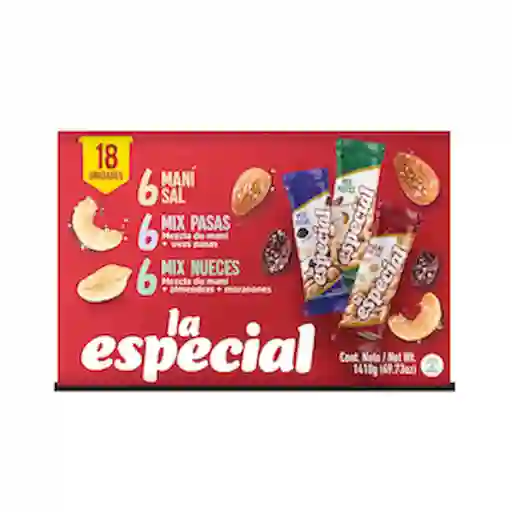 La Especial Pack Maní y Nueces Sabores Surtidos
