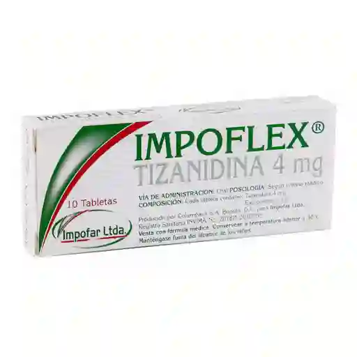 ImpoflexTizanidina en Tabletas