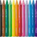 Wax Crayons Color Peps X12 Maped