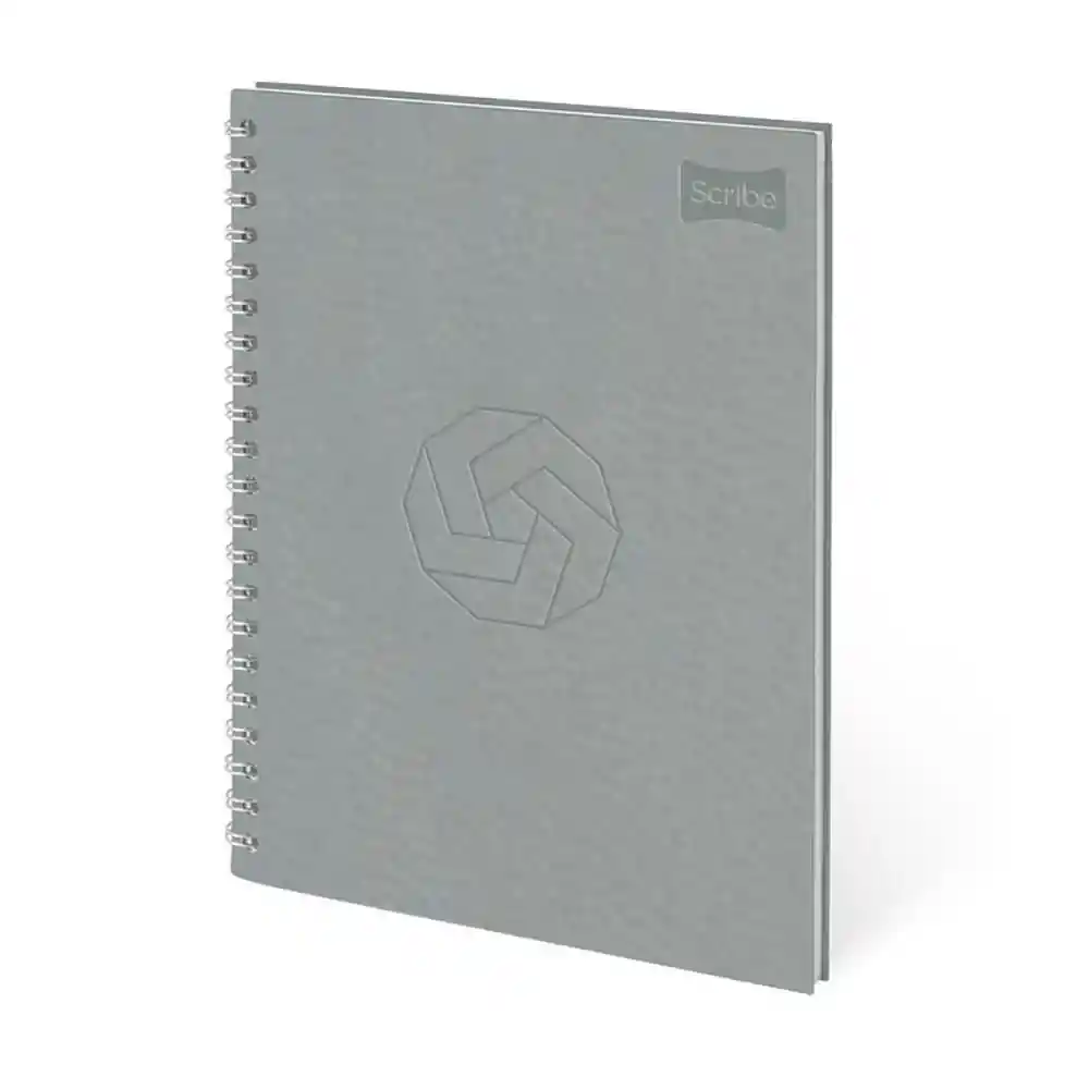 Scribe Cuaderno Multimaterias Alto Mixto Color Café 180 Hojas