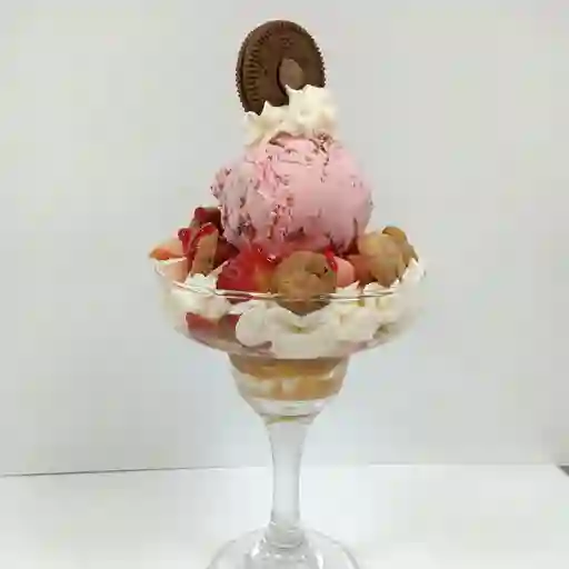 Fresas con crema chips