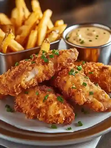 Tenders X2 con Papas