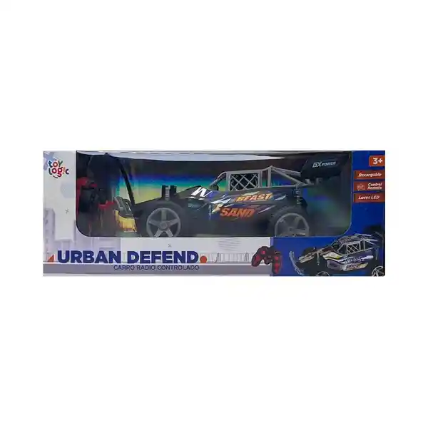 Toy Logic Carro a Control Remoto Urban Defend Blanco 27 Mhz