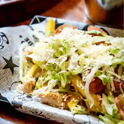 Salchipapa de Pollo