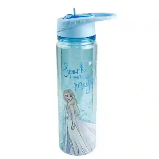 Vaso de Plástico Disney Colección Frozen 2.0 Con Asa Azul Miniso