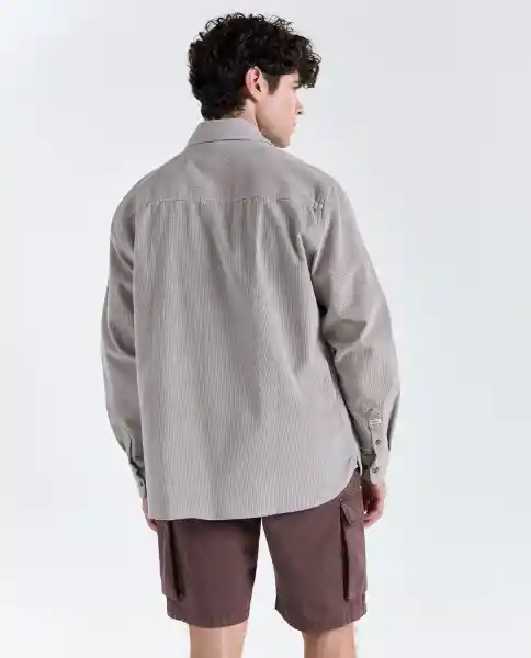 Camisa Hombre Café Talla S 819G505_CAF171038 Americanino