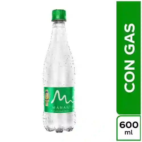 Agua con Gas Manantial 600 ml