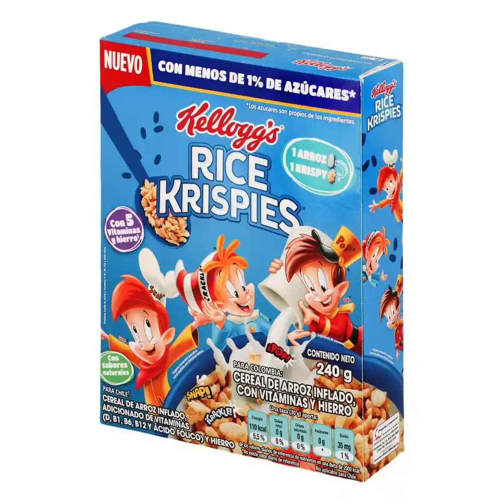 Kelloggs Cereal De Arroz Inflado Rice Krispies