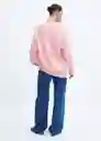 Jersey Taldorav Rosa Talla L Mujer Mango