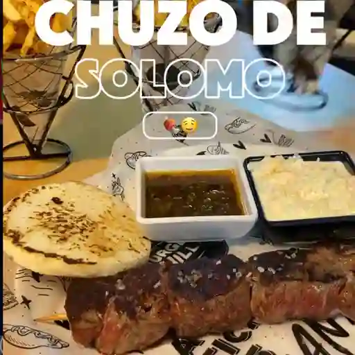 Chuzo de solomo de res