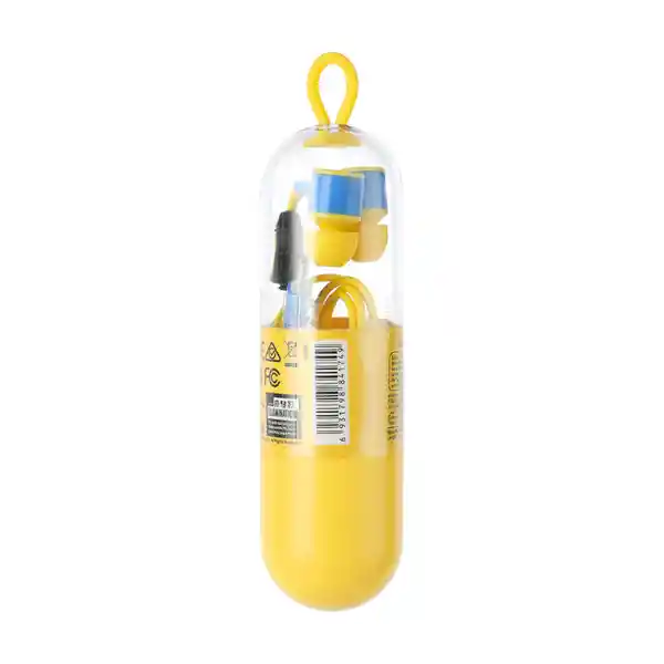 Miniso Audífonos Tipo C Minions Amarillo Modelo F056T