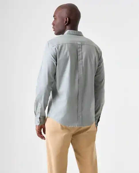 Camisa Hombre Verde Talla M 812G501_VER165804 Americanino