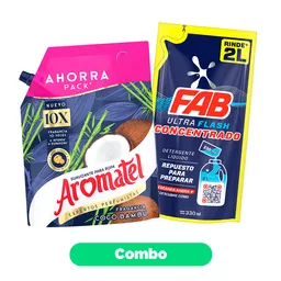 Combo Aromatel 1.4L + Fab Detergente Ultraconcentrado 330 mL