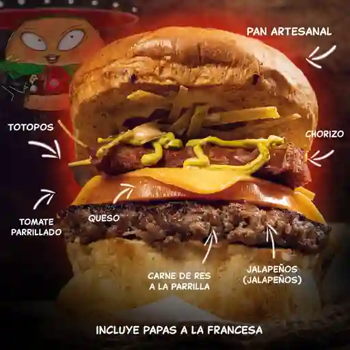 Hamburguesa mexicana