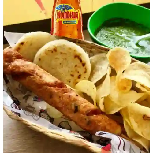 Combo Chorizo y Bebida.