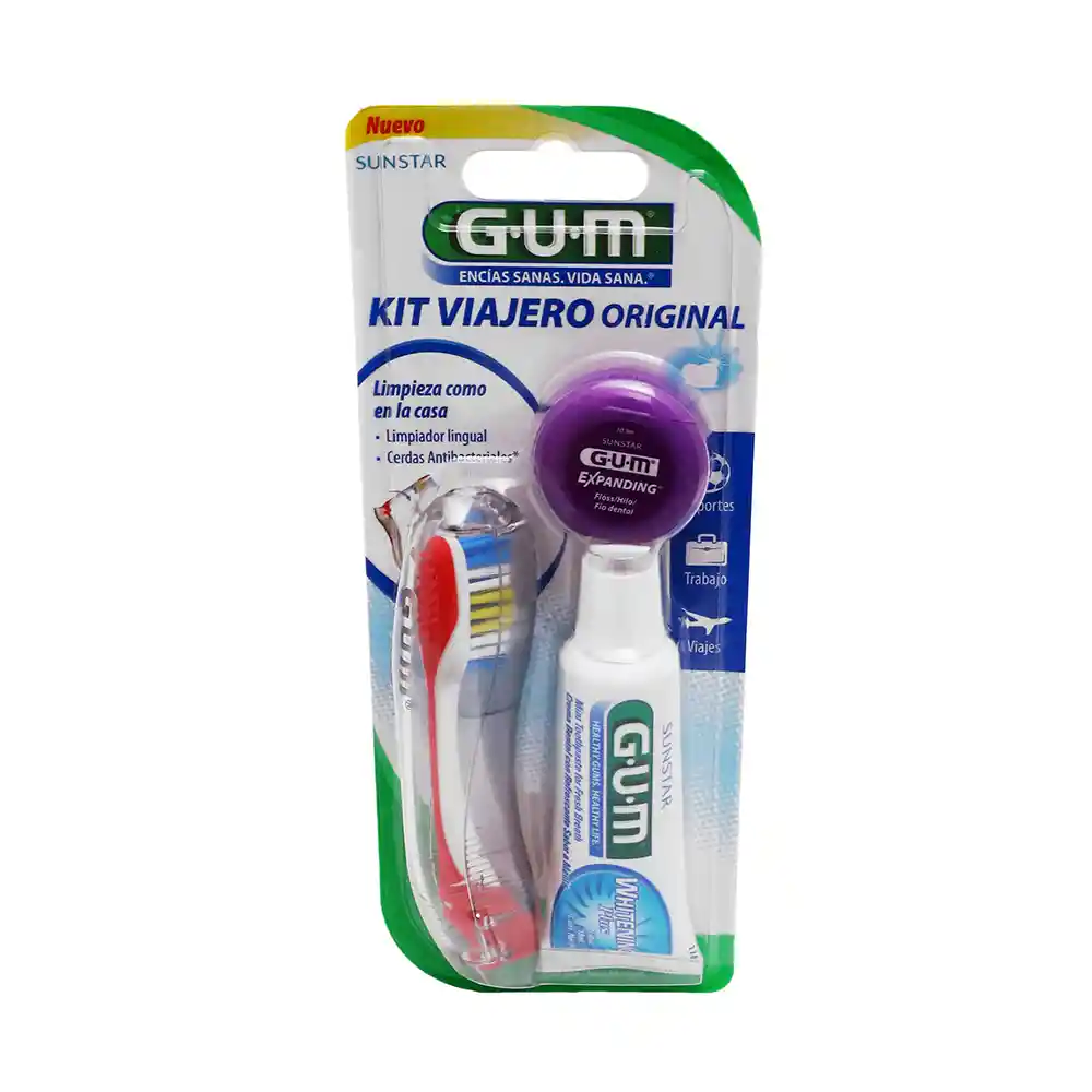 Gum Kit Dental Viajero Whitening
