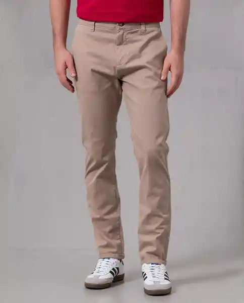 Pantalón Hombre Beige 36 160F001_BEI151116 Rifle