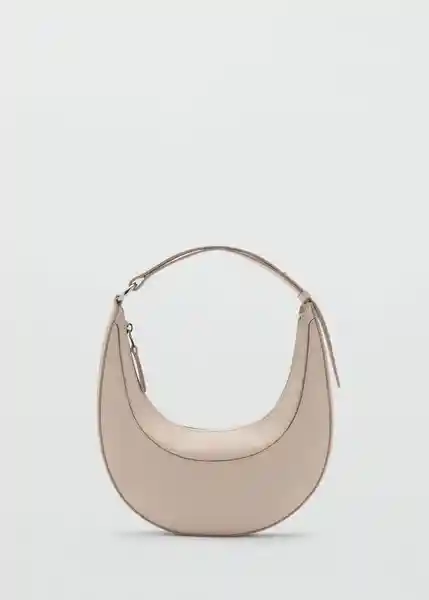 Bolso M Moon Off White Mujer Mango