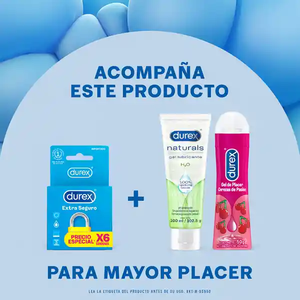 Durex Condón Extra Seguro