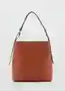 Bolso G Nefer Cuero Talla 99 Mujer Mango