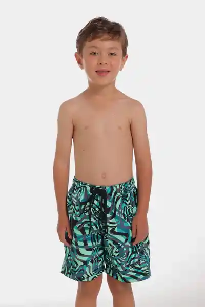 Pantaloneta Mazes And Twirls 15 Junior Masculino Talla 10